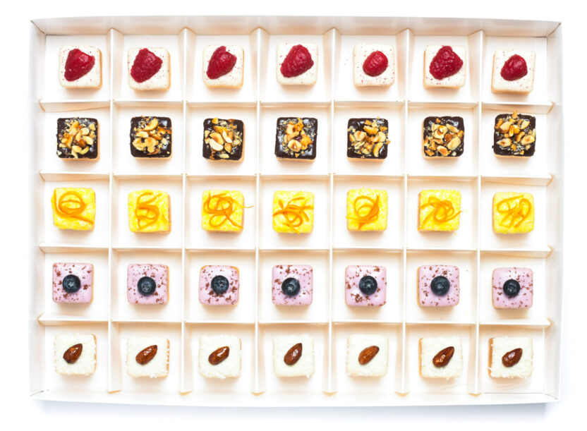 Mini Puff Desserts box №2Mini Puff Desserts box №2